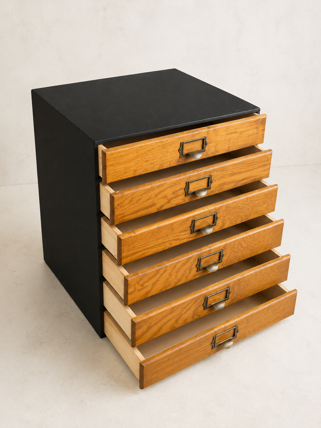 Vintage Mid Century Office Filing Drawers