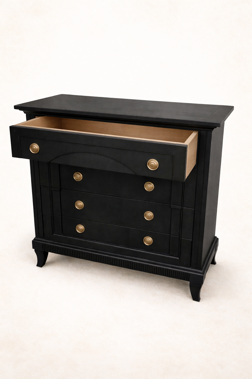 Selva Black Chest of Drawers | Luxury Italian Chest of Drawers