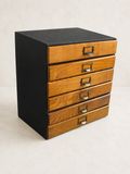 Vintage Mid Century Office Filing Drawers