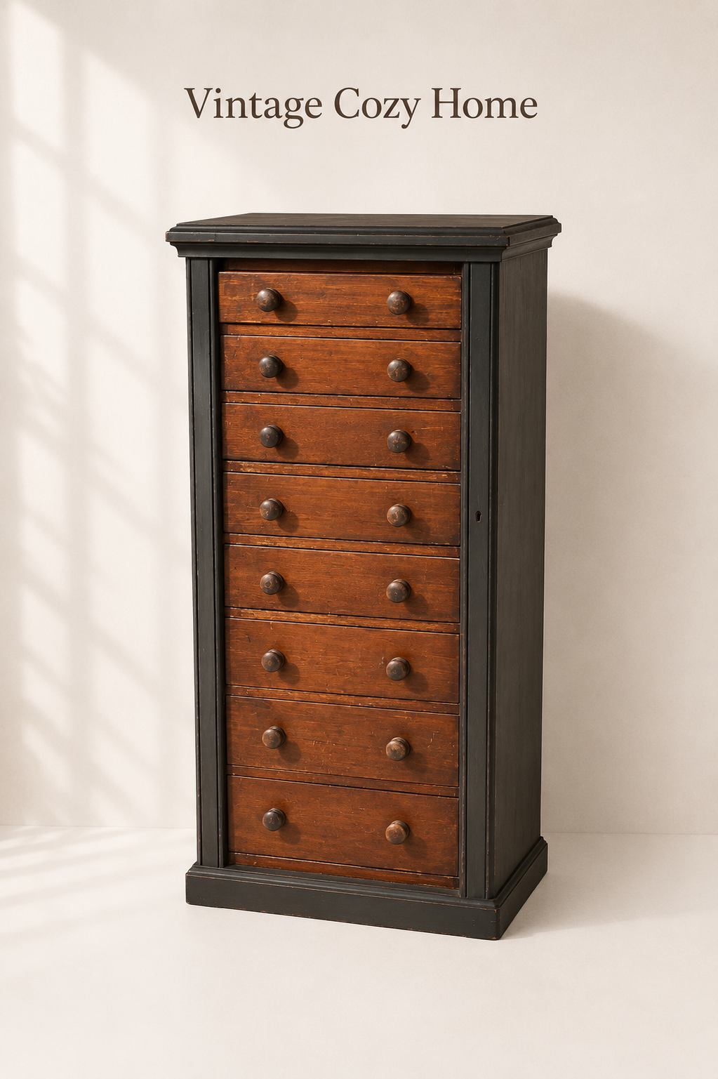 Upcycled Vintage Wellington Chest Of Drawers