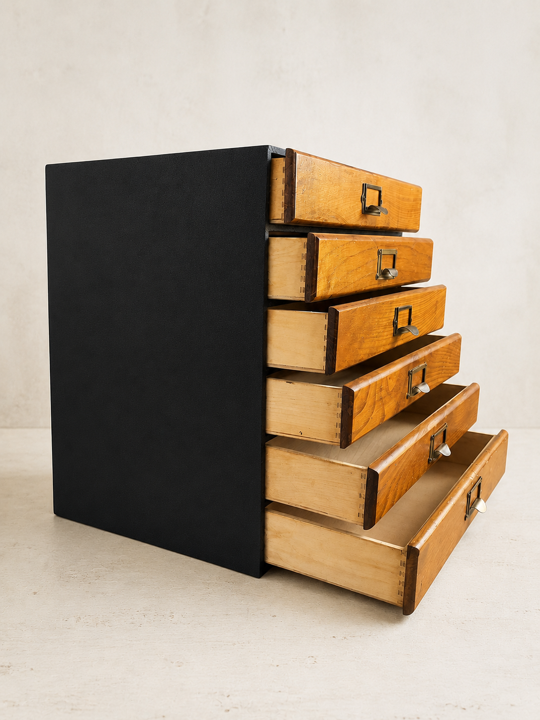 Vintage Mid Century Office Filing Drawers