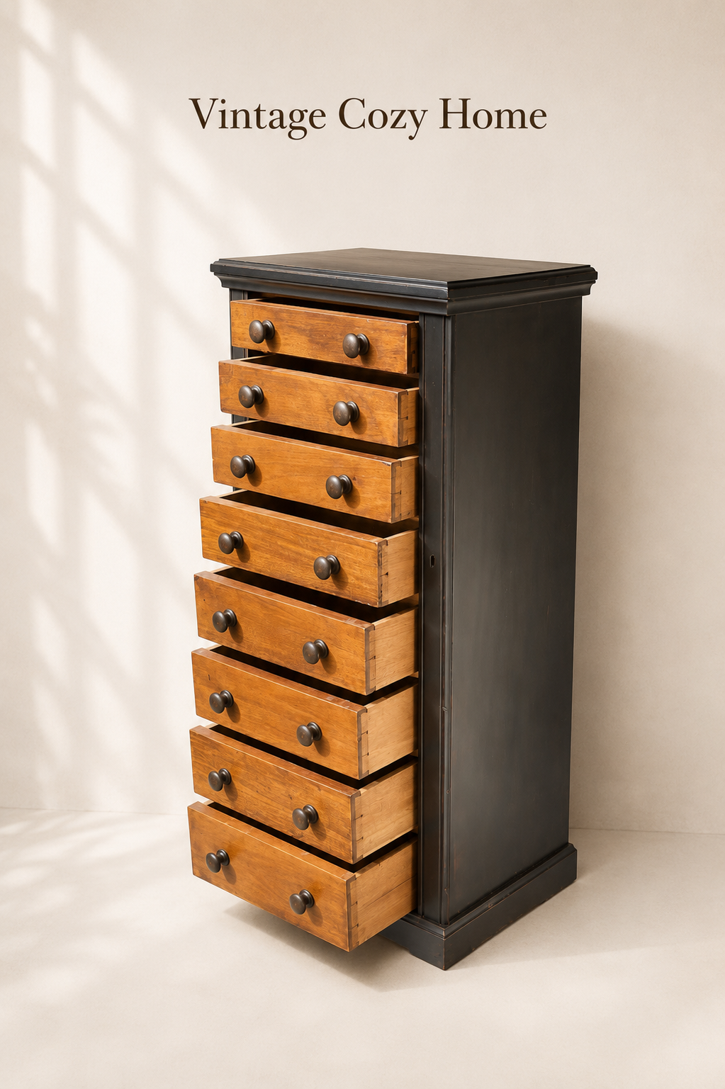 Upcycled Vintage Wellington Chest Of Drawers
