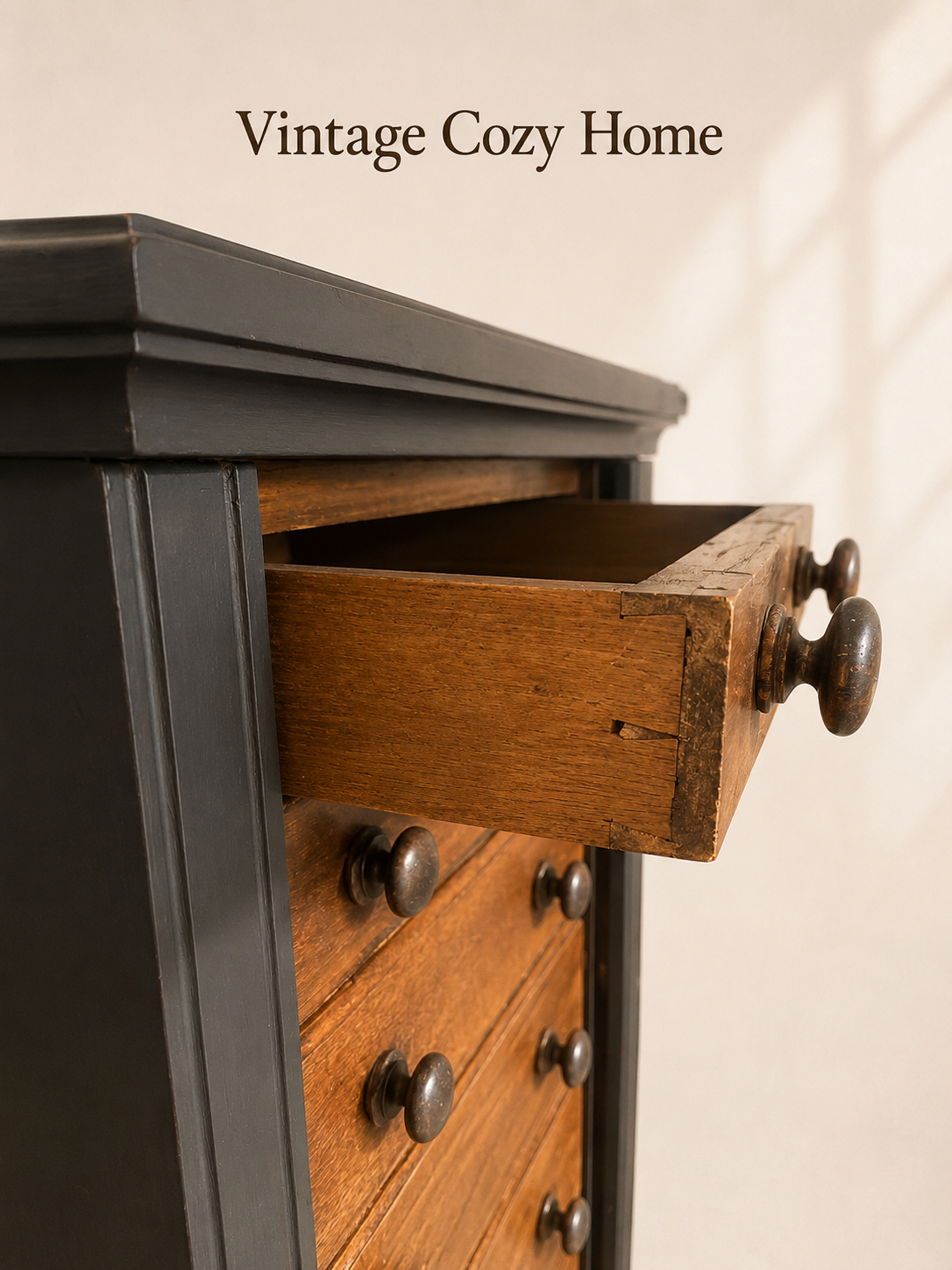 Upcycled Vintage Wellington Chest Of Drawers