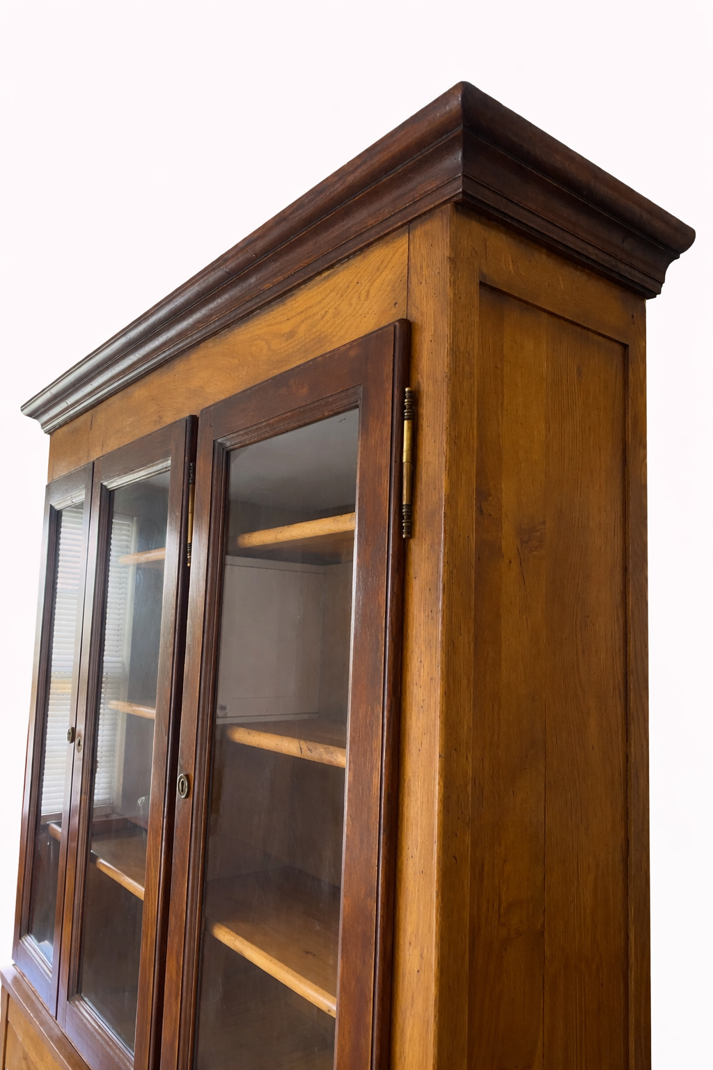 Large Statement Piece Oak Kitchen Dresser Cabinet Farmhouse Display Cabinet Hutch